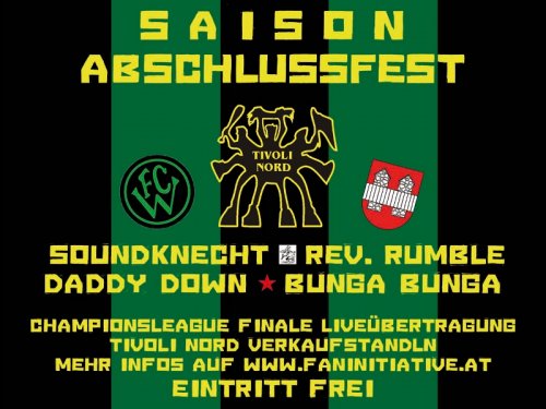 Tivoli Nord Saisonabschlussfest