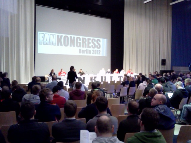 Fanarbeit Innsbruck beim Fankongress 2012 in Berlin